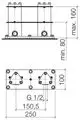 DORNBRACHT UP-Bodenbefestigung SERIENNEUTRAL 35944970, 3594497090 Galeriebild 3
